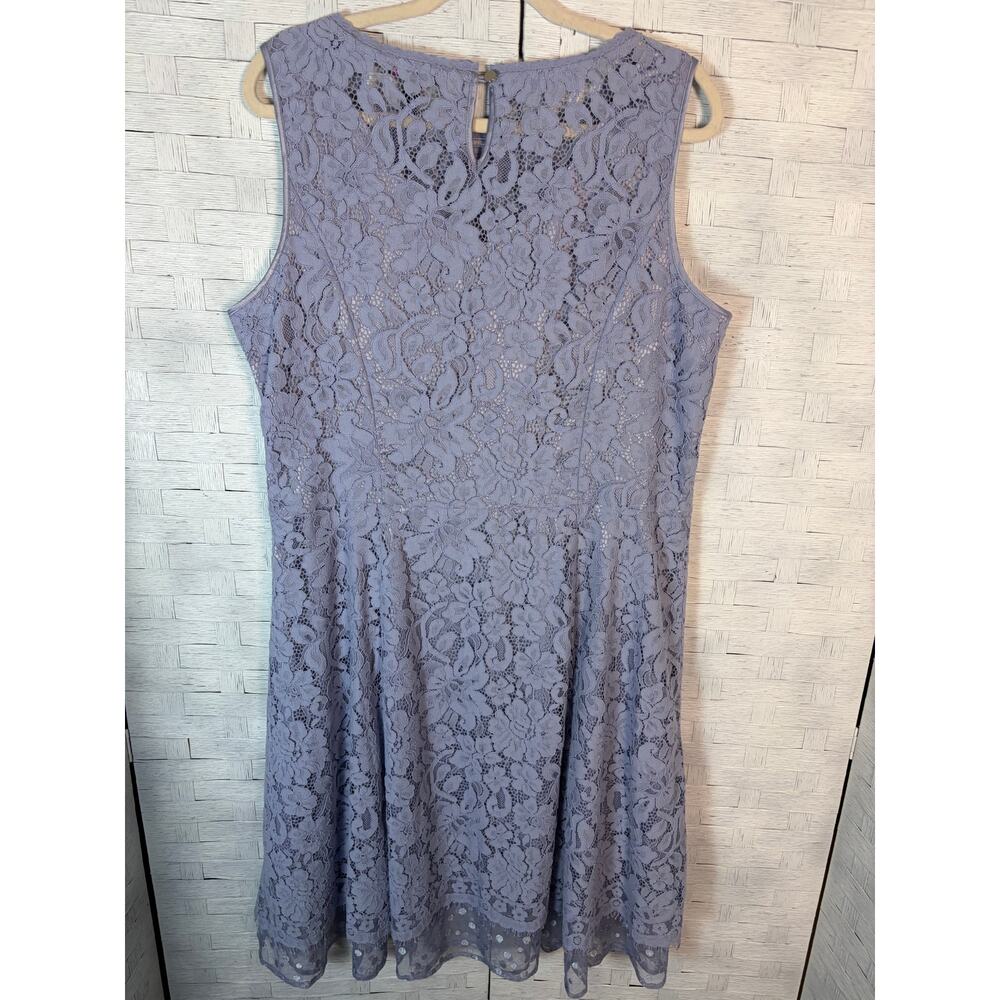 Isaac Mizrahi women’s dress sleeveless lace evening wedding guest plus size ￼ - Picture 2 of 11